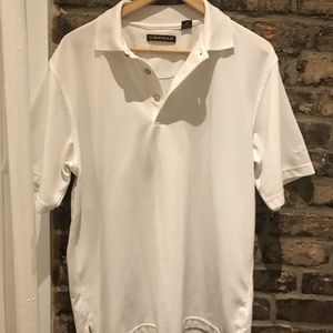 Men’s White Polo T-Shirt